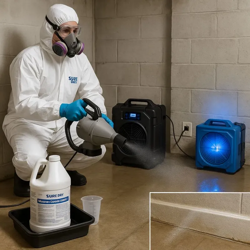 Sanitization and Odor Removal process in Jefferson Hills, PA