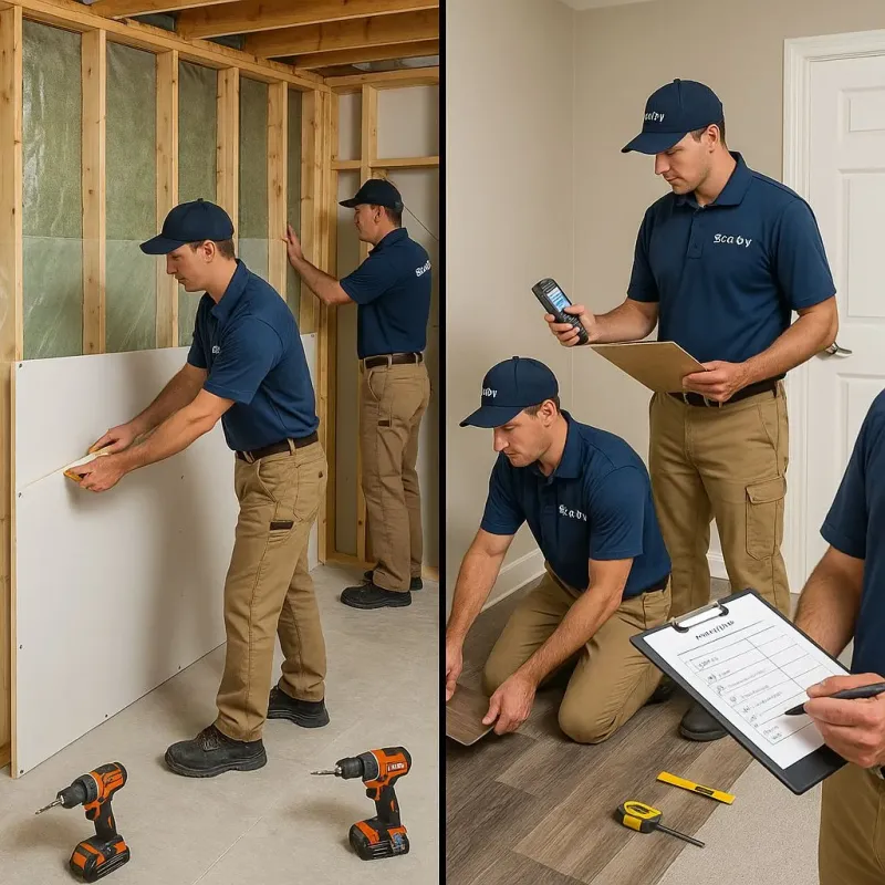 Repairs and Reconstruction process in Jefferson Hills, PA